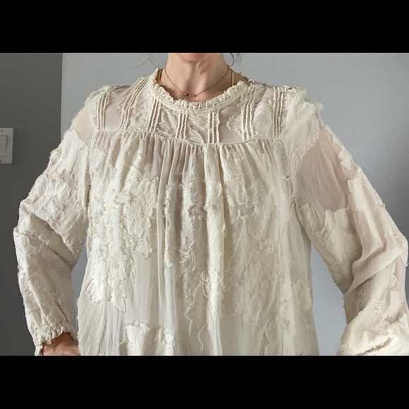 Wilfred Aritzia | Lourdes Blouse | White | size medium - Picture 3 of 13